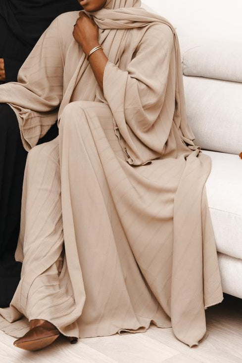 Abaya parapluie - Beige